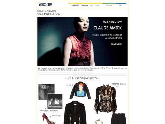 yoox screenshot