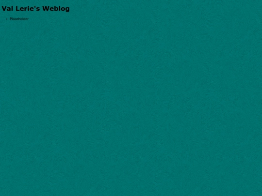 weblog screenshot