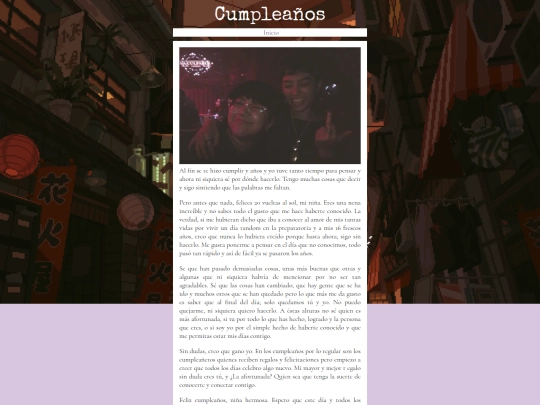 Cumpleaños screenshot
