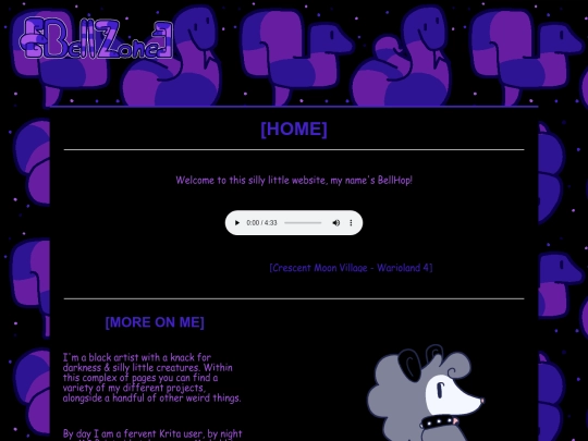 old pages/home screenshot
