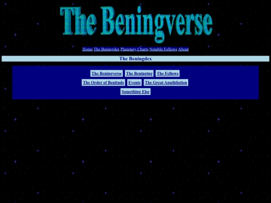 beningdex screenshot