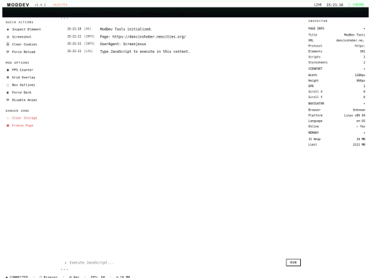 index screenshot