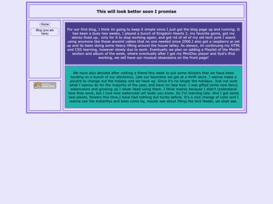blog screenshot