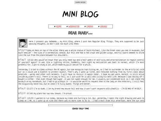 ladybug/about/miniblog screenshot