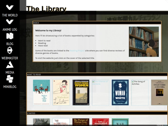 listofbooks screenshot