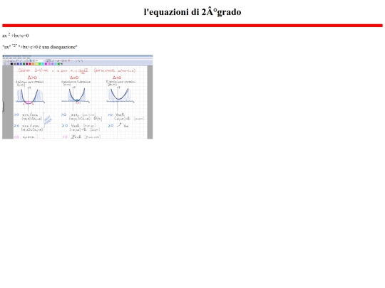 4I/esercizio equazioni screenshot