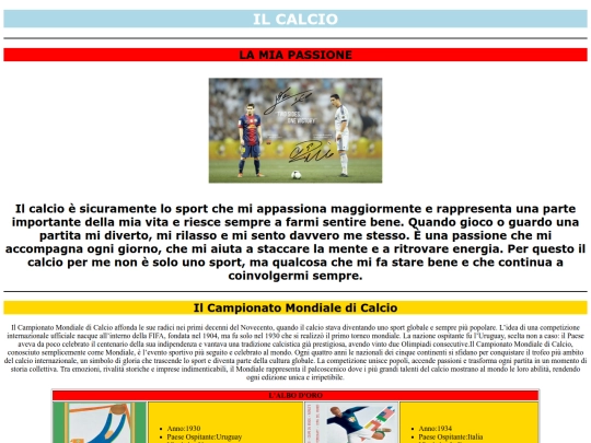 Calcio screenshot