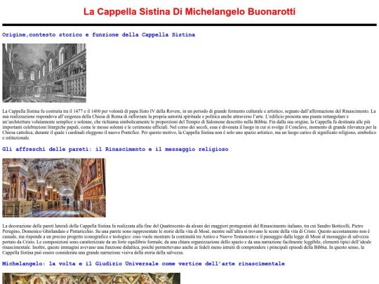 Sistina screenshot