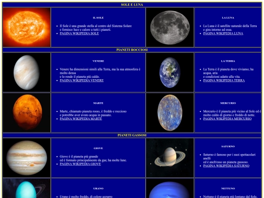 pianeti screenshot