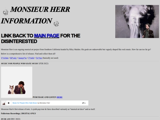 discography screenshot