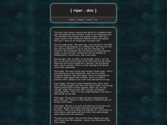 honeymoonzine screenshot