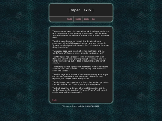 mushroomzine screenshot