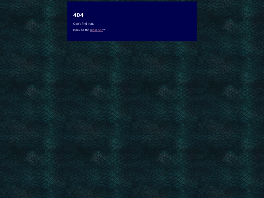 not_found screenshot