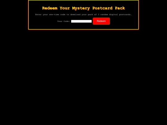 10CARD/redeem screenshot