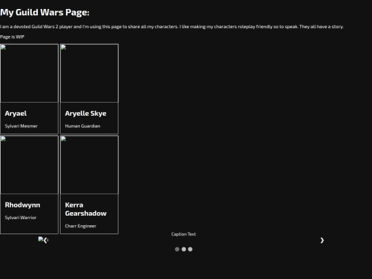 gw2page screenshot