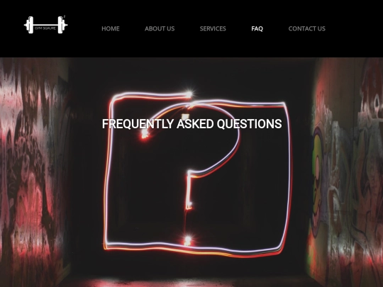 faq screenshot