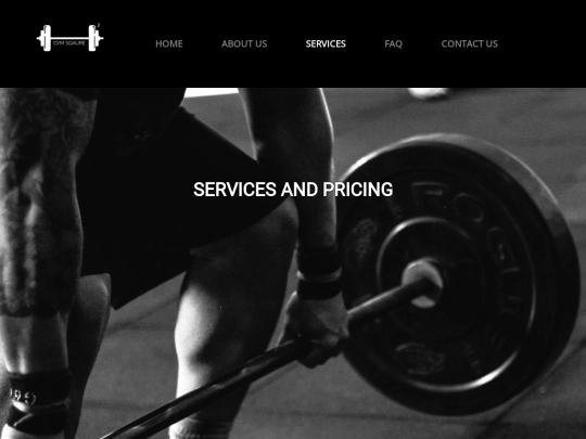 services screenshot