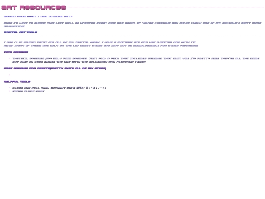 artsupplies screenshot
