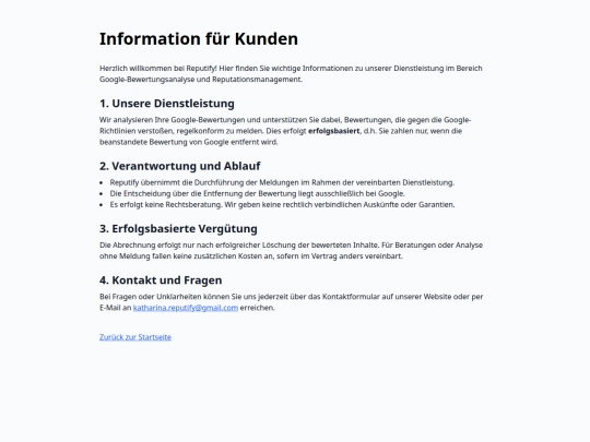 kundeninfo screenshot