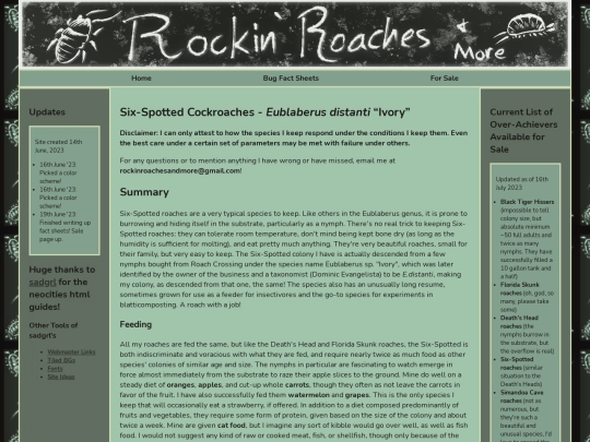 sixspotted screenshot