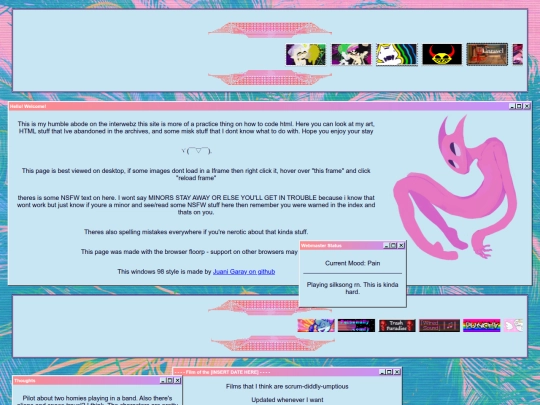 Iframe/welcome screenshot