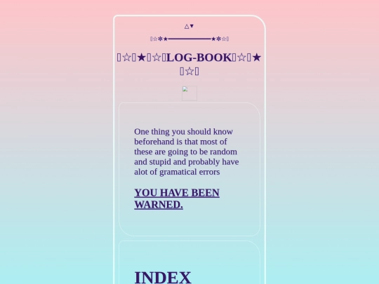 Social/html/llogbook screenshot