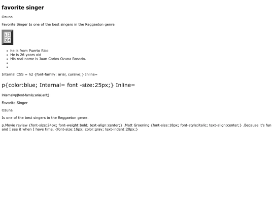 favoritesinger screenshot