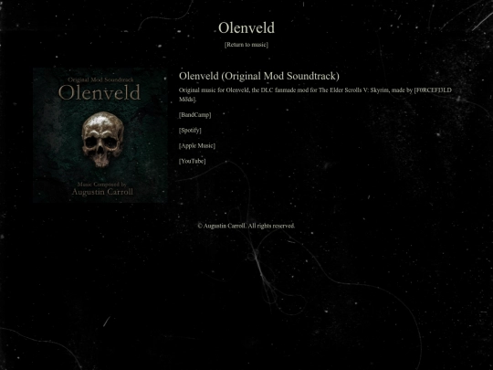 music/olenveld screenshot