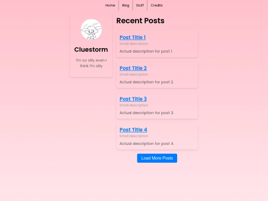 blog screenshot