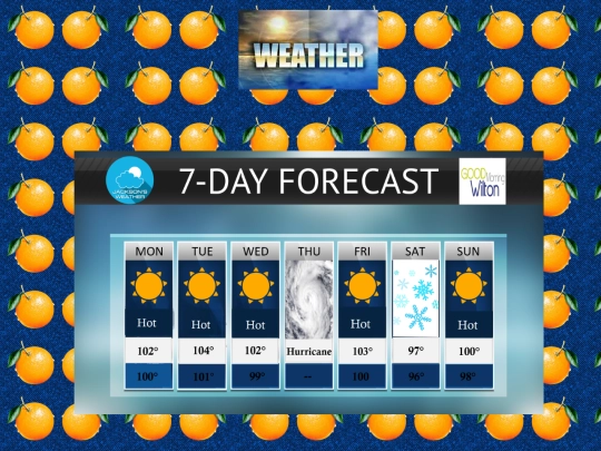 weather screenshot