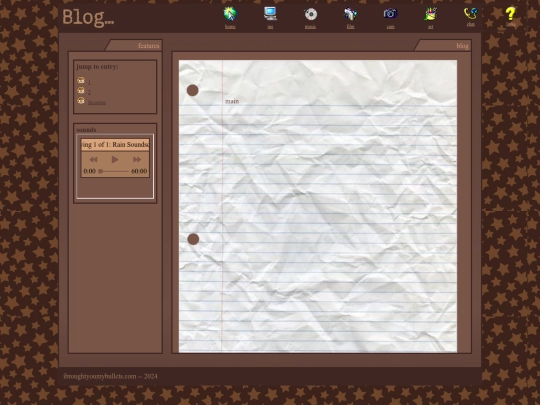 blog screenshot
