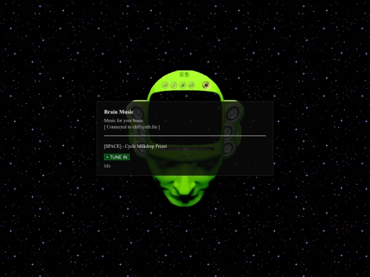 projects/brainMusic screenshot