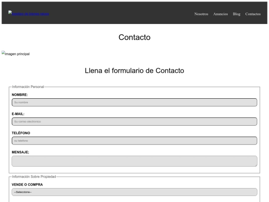 contacto screenshot