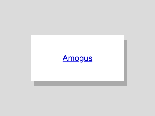 Amogus screenshot