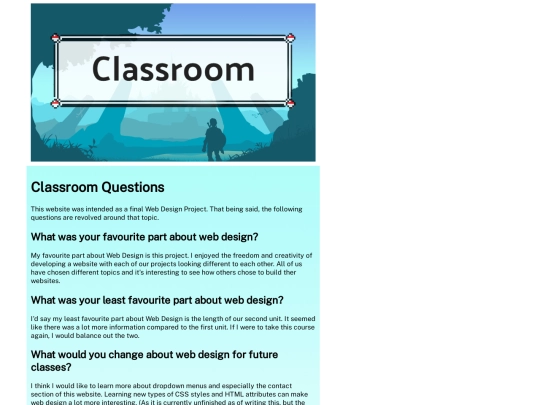classroom screenshot