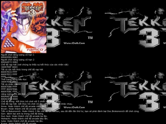tekken screenshot