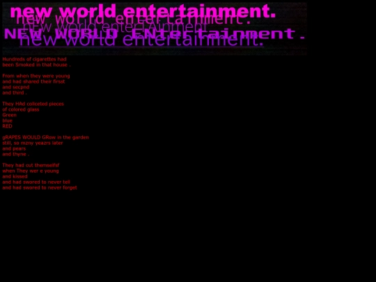 tribute screenshot