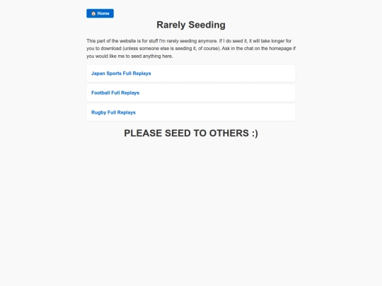 rarelyseeding screenshot