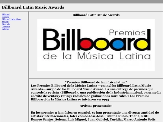 Proyecto Musica/latino screenshot