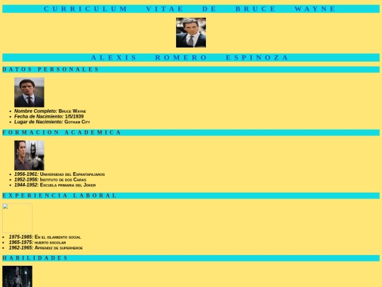 curriculum screenshot