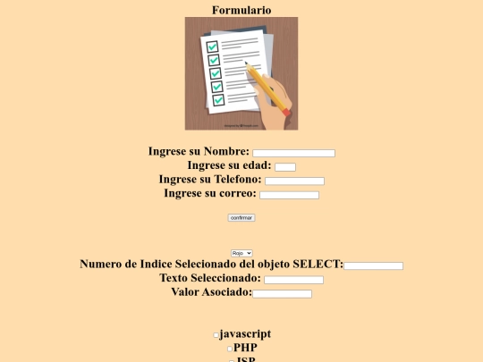 formulario screenshot