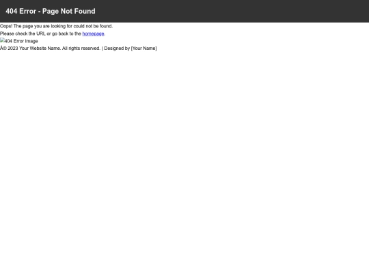 not_found screenshot
