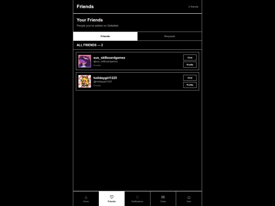 friends screenshot