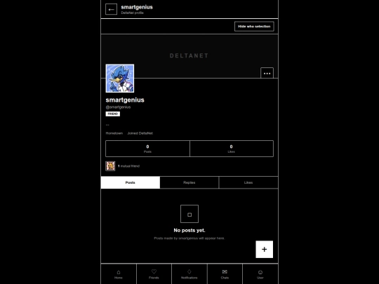 profiles/berdly screenshot