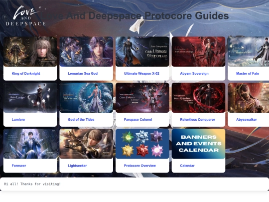 index screenshot