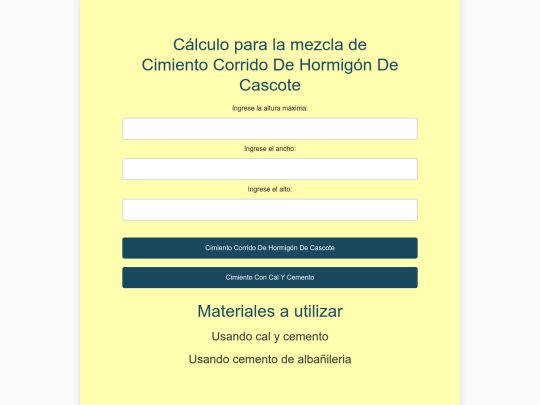 ONIET/cimiento screenshot