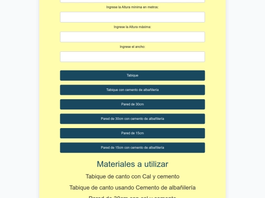 ONIET/mamposteria screenshot