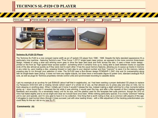 hifi/SL-PJ20 screenshot