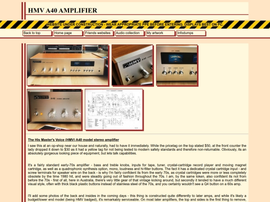 hifi/hmv_a40 screenshot