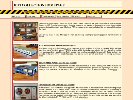 hifi/home screenshot